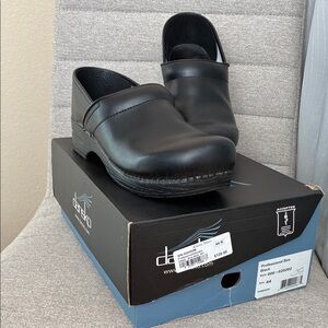 Dansko Classic Black Men's Slip-Ons